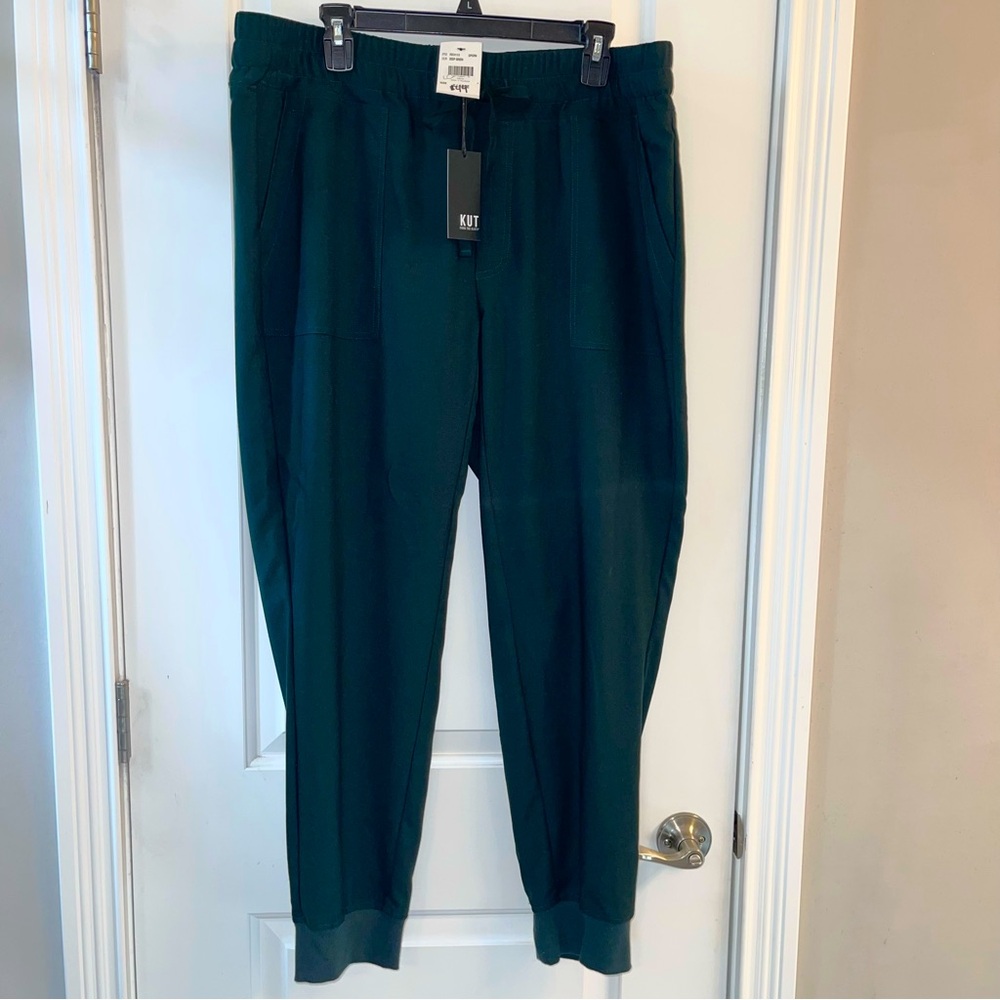 Kut From The Kloth Joggers, Deep Green, XL